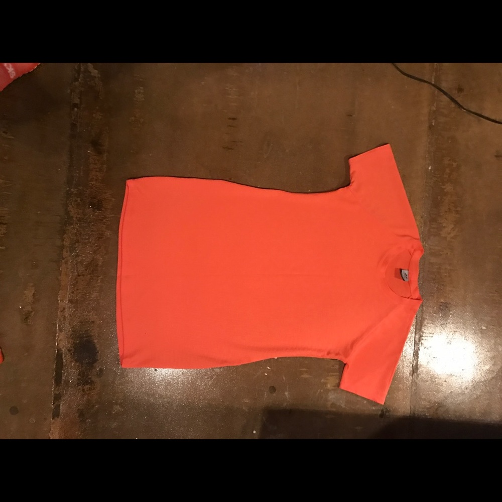 Orange dress